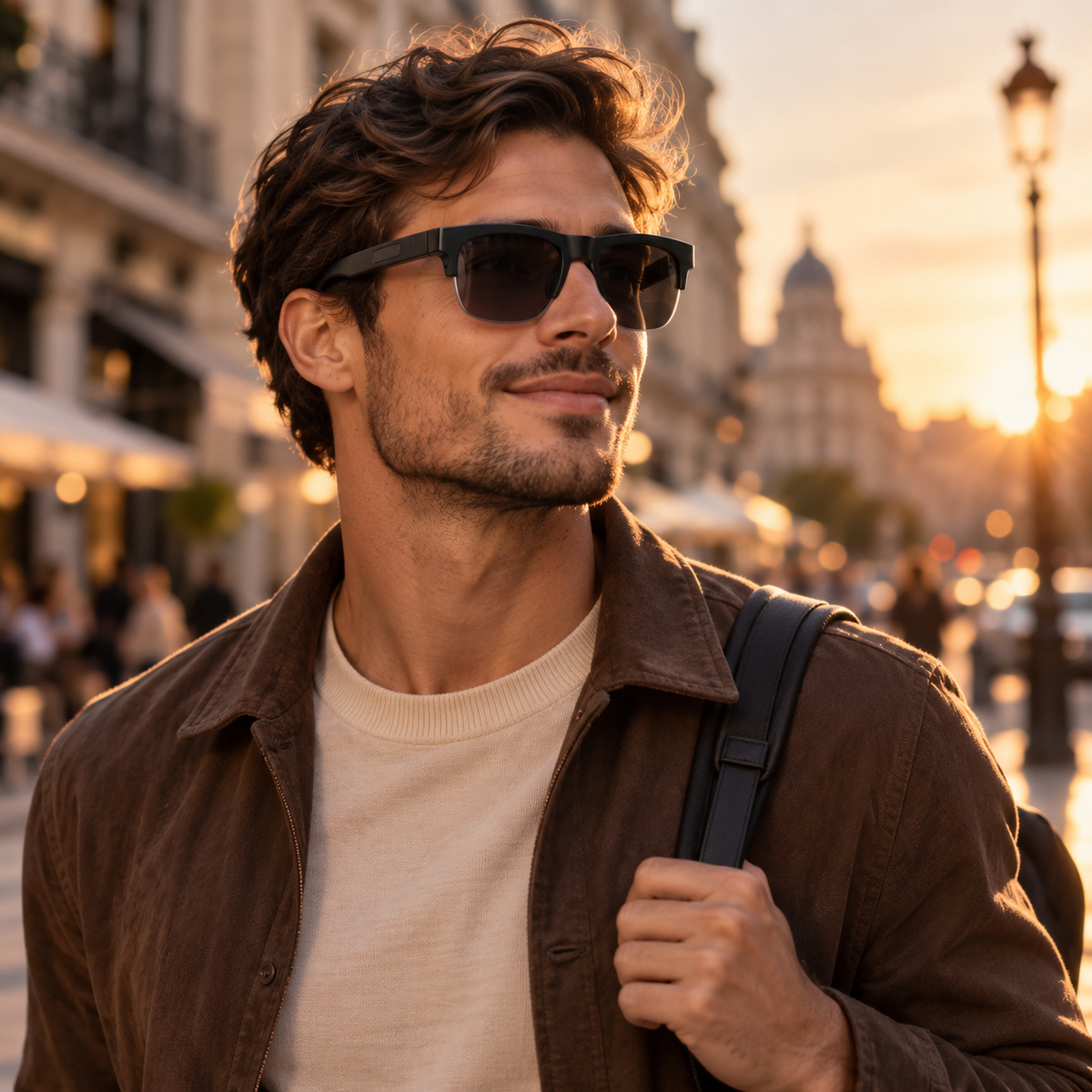 NUVRA AuraSound™ – Gafas Inteligentes con Audio y Asistente de Voz
