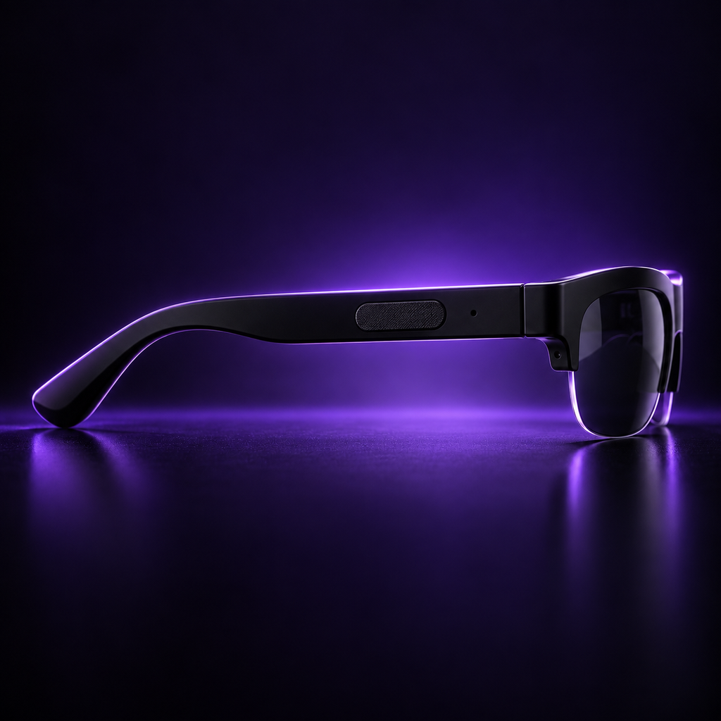 NUVRA AuraSound™ – Gafas Inteligentes con Audio y Asistente de Voz