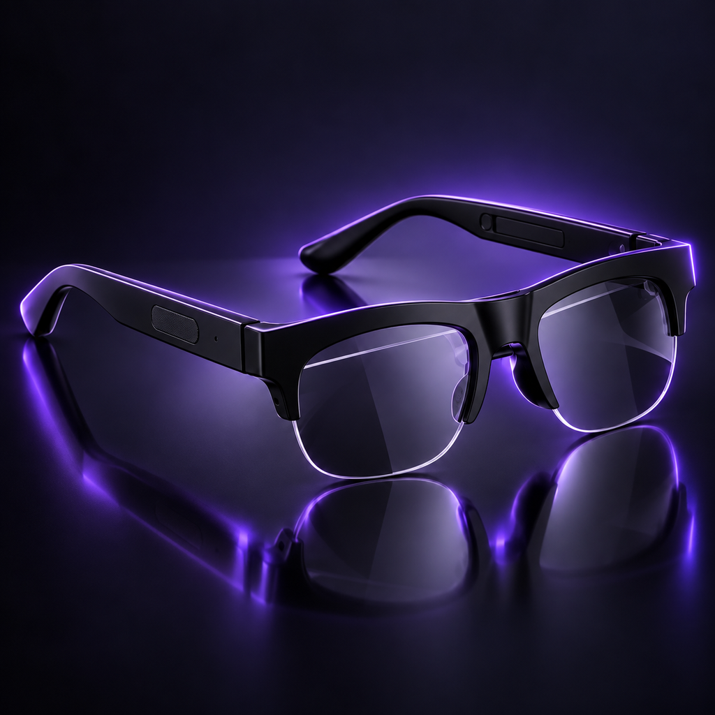 NUVRA AuraSound™ – Gafas Inteligentes con Audio y Asistente de Voz